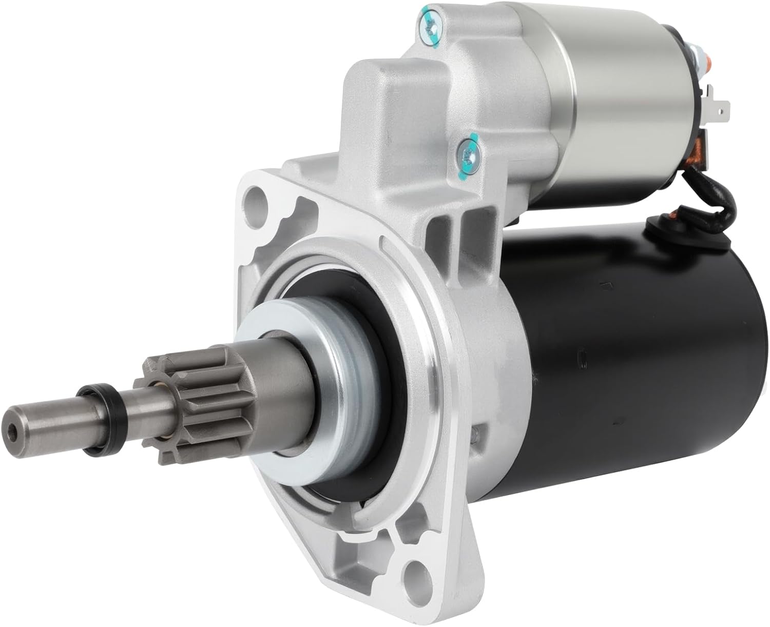 SCITOO Starter Motor fit for Audi for TT Quattro 1.8L 2002 2004-2005,for Volkswagen for Corrado 1.8L 1990-1992,for Volkswagen for Jetta 1.8L 1993-1995 Replacement Starter 17223