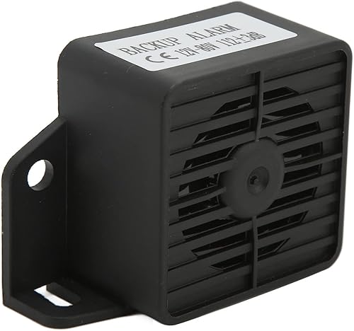 Miniatura 6 de Fydun Alarma de respaldo, DC 12V-80V Alarma de respaldo de coche Universal de advertencia inversa con potente zumbador