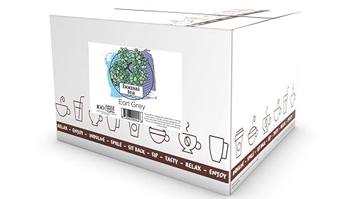 Miniatura 3 de Bonsai Tea Co. Earl Grey - Cápsulas de té de una sola porción, compatibles con cafeteras K Cup incluyendo 2.0, sabor a bergamota dulce y floral con