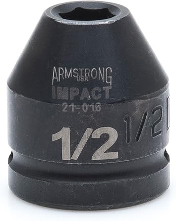 Armstrong 21-052 3/4-Inch Drive 6 Point 1-5/8-Inch Impact Socket