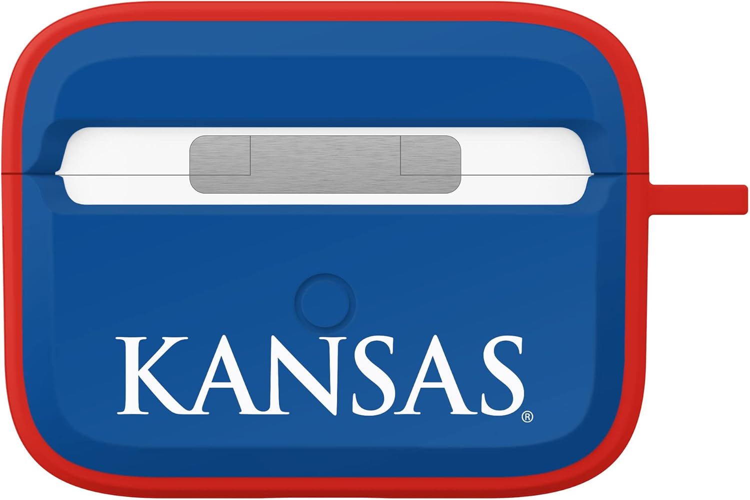 Affinity Bands Kansas Jayhawks HDX Case Cover Compatible with Apple AirPods Pro 1 & 2 (Classic)