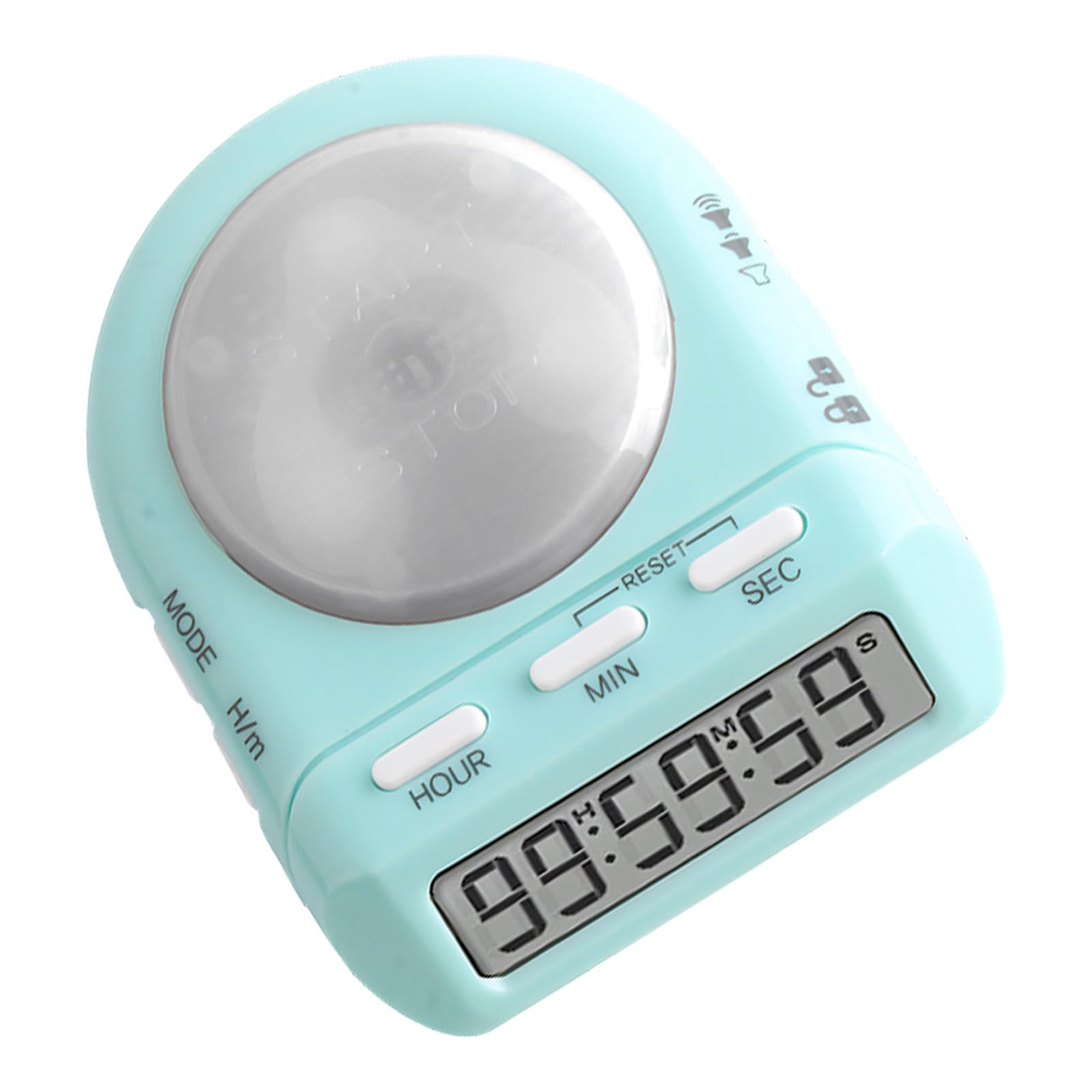 LUCKGONI Digital With Light Quiet Countdowns Clock For Cooking Baking Studying And Work ABS Kitchen Tool