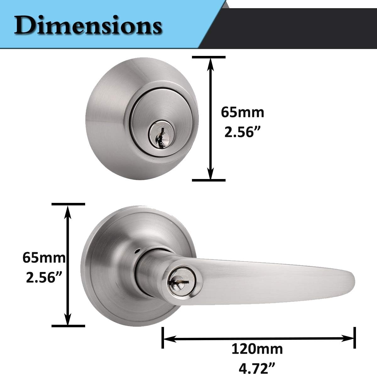 Flаѕh Sаlе Buу 1 gеt 1 Gobrico 5 Pack Front Door Entry Lever Sets with Single Cylinder Deadbolt Lock Combination Set in Brushed Nickel,Flat Door Handlesets with Deadbolt,Keyed Alike Flаѕh Sаlе Buу 1 gеt 1 Gobrico 5 Pack Front Door Entry Lever Sets with Single Cylinder Deadbolt Lock Combination Set in Brushed Nickel,Flat Door Handlesets with Deadbolt,Keyed Alike