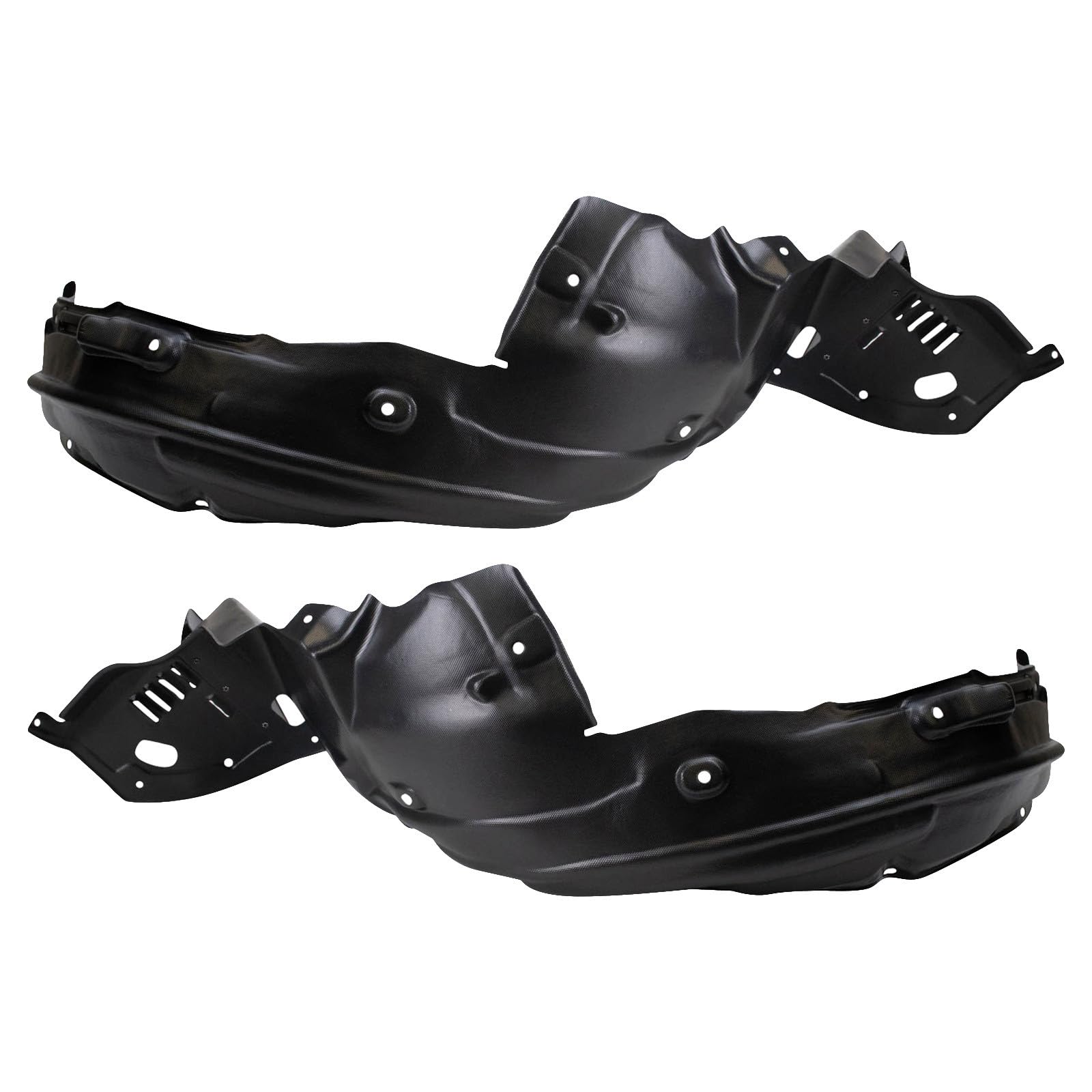 TRQ Inner Fender Liner Set | For 2008-2009 Honda Accord HO1248127 HO1249127