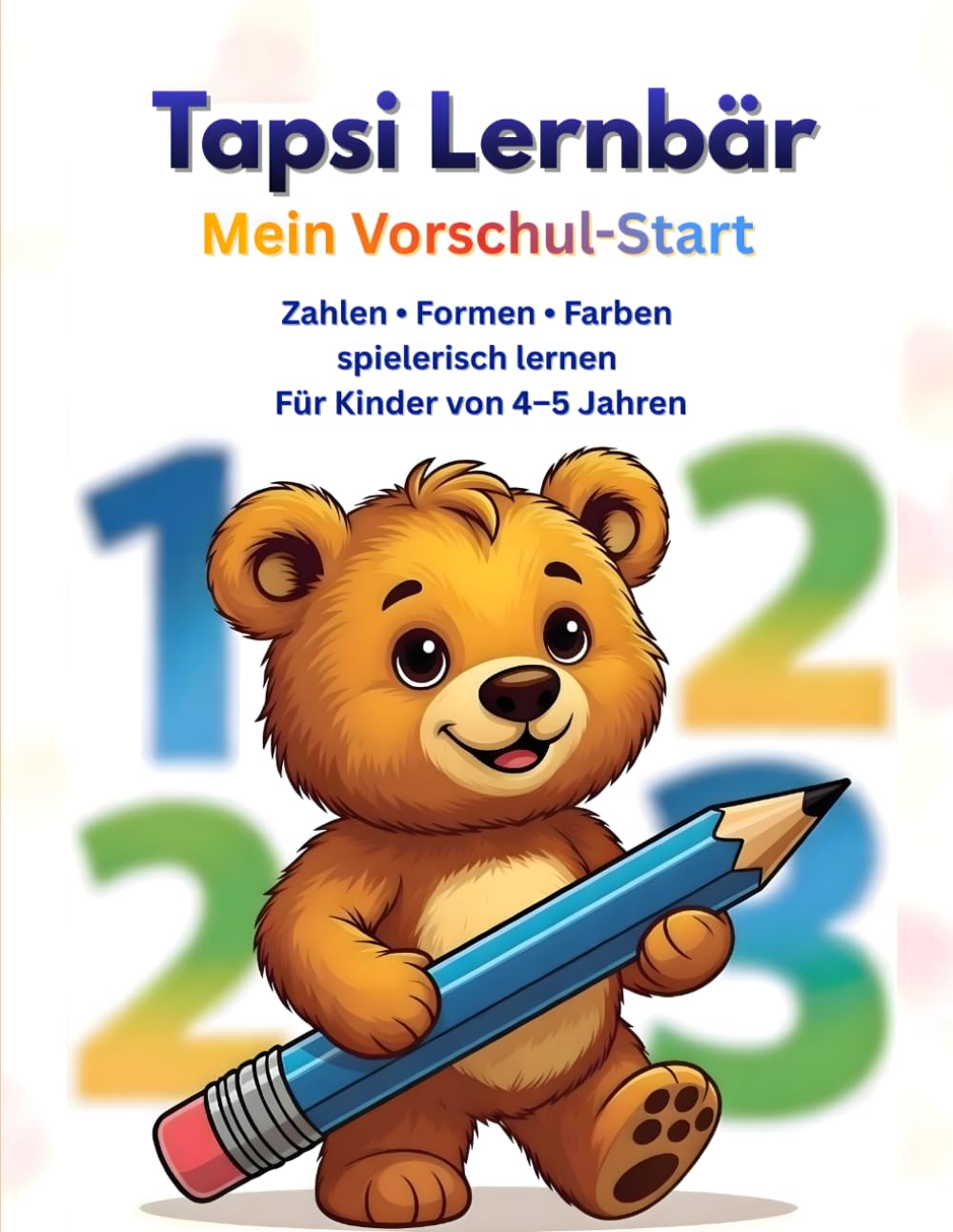 Tapsi Lernbär – Mein Vorschul-Start: Zahlen, Formen und Farben spielerisch lernen | Übungsbuch für Kinder von 4–5 Jahren (Tapsi Lernbär – Vorschulspaß)