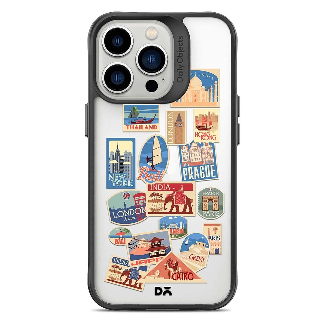 DailyObjects Case for iPhone 14 Pro Black Hybrid Travel Bucket Slim Back Cover (B0D9S89CHN) Amazon Price History, Amazon Price Tracker
