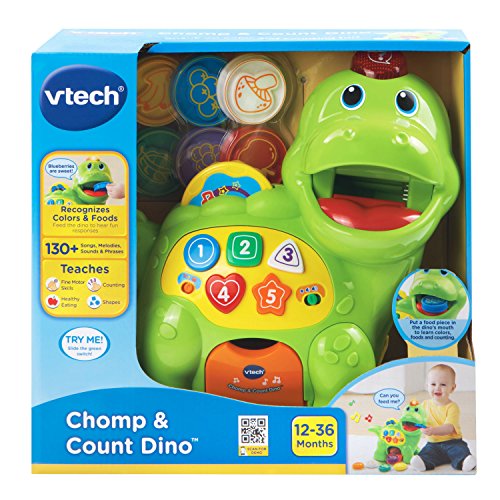 VTech Chomp and Count Dino, Green by VTech - Image 7
