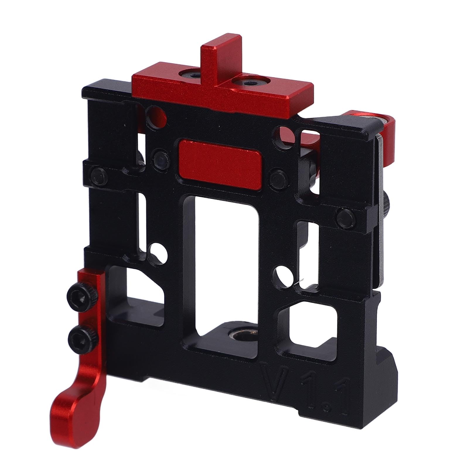 Bewinner Kit di Strumenti per l'interruttore della Testina dell'estrusore per Stampante 3D con Boccole Guida della Navetta, Elementi di Fissaggio e Viti di Montaggio in Lega di Alluminio per