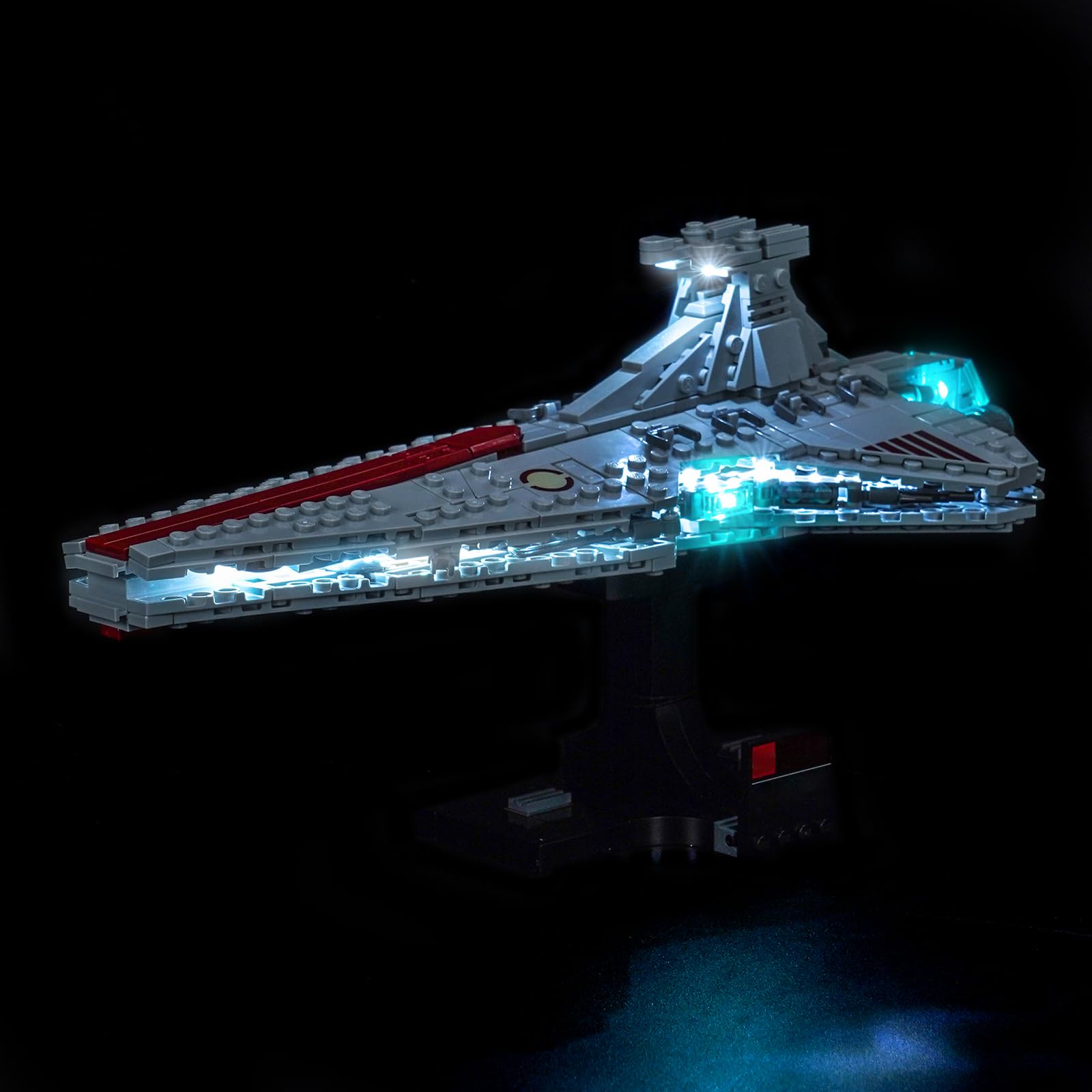 Led Licht Set Kompatibel mit Lego 75441 Venator-Class Attack Cruiser (Kein Modell), Dekorationsbeleuchtungsset Compatible with Lego Venator-Class Attack Cruiser Bausteinen Modell - 2