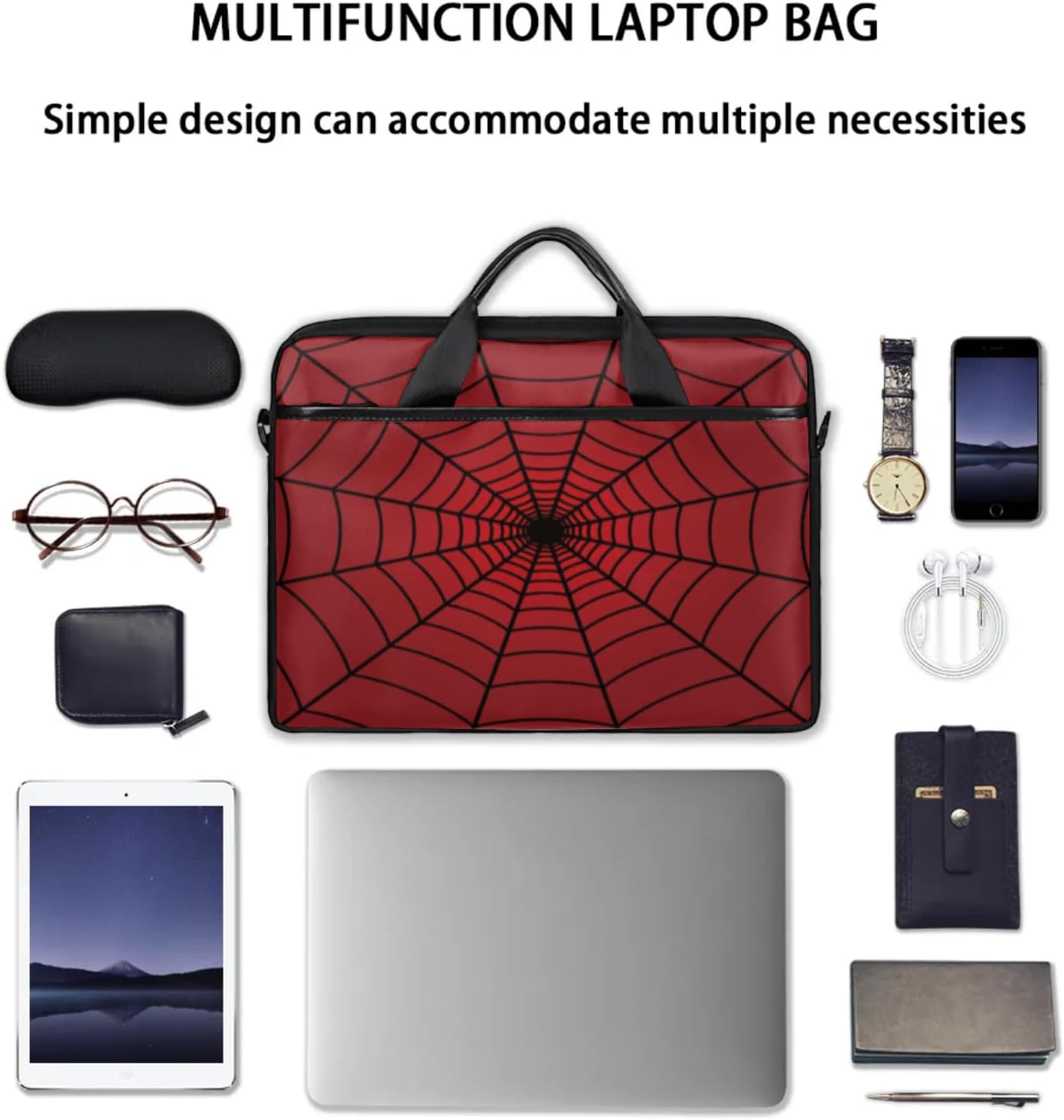 Laptop Case Bag,15.6 inch Laptop Sleeve Bag,Shockproof Protective Computer Cover,Water Resistant Notebook Briefcase（25）