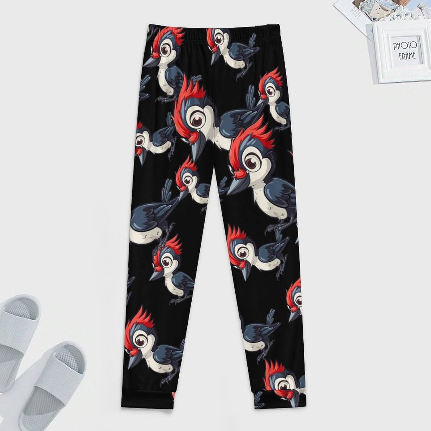 Woodpecker's Men's Pajamas Pants Soft Lounge Sleep Pant Pjs Bottoms Sleepwear Sweatpants for Home Casual