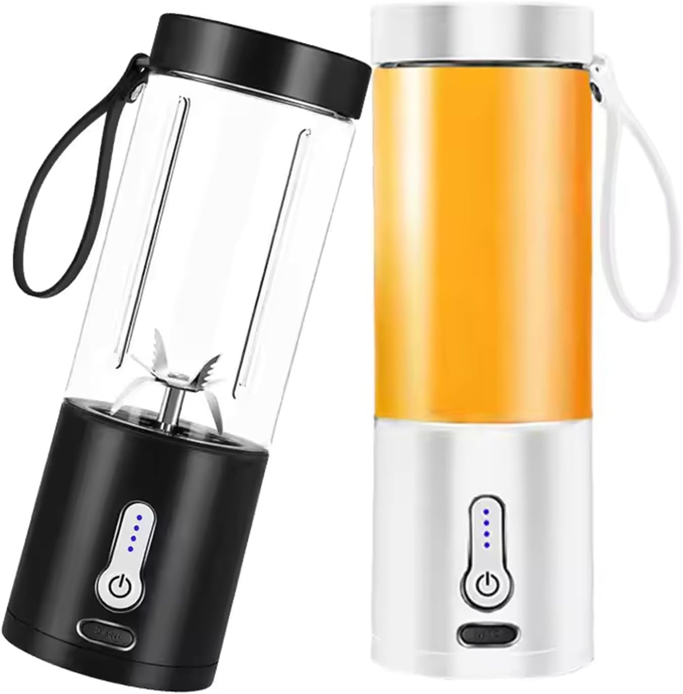 530ML Powerful Portable Blender for Smoothies Shakes USB Type-C Rechargeable Food Processor Fruit Mixer Machine Mini Juicer Blender Cup Thumbnail