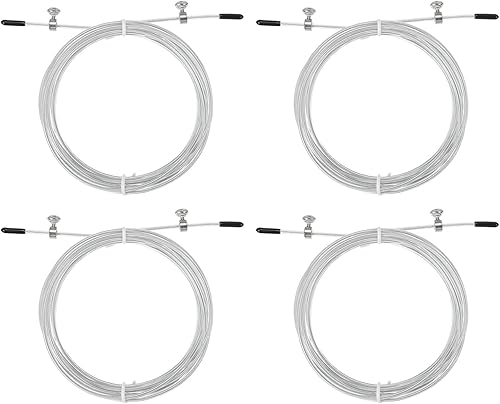 PATIKIL Cable de reemplazo de la cuerda del salto de la velocidad, el alambre de acero profesional de la cuerda de