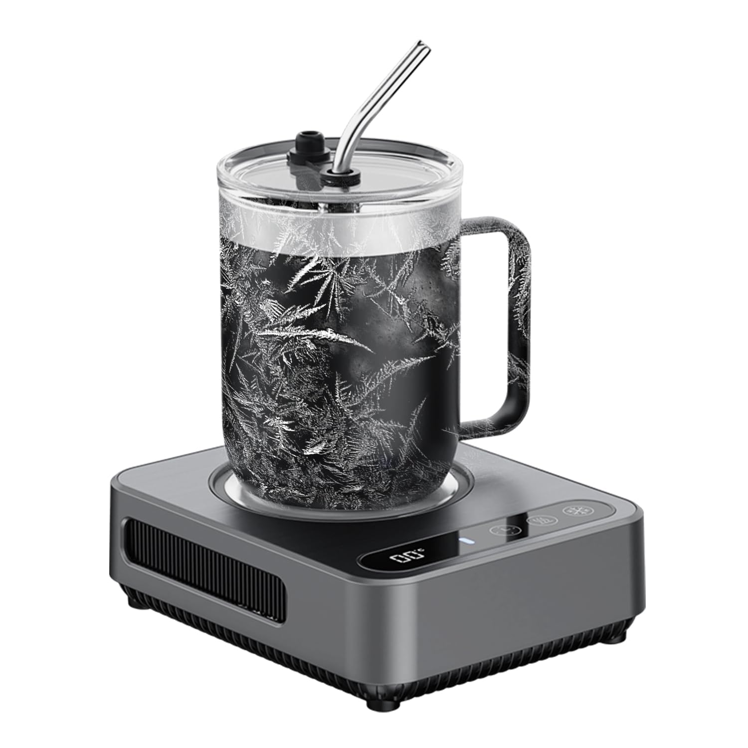 Amazon | 「0℃冷却＆50℃/70℃加熱」 HANSHUMY ペルチェドリンクホルダー