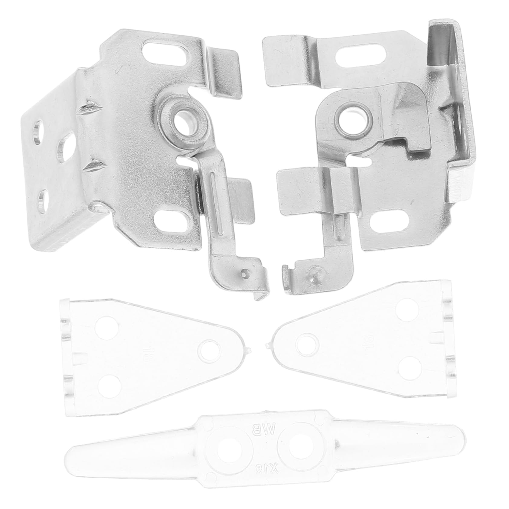 KONTONTY 1 Set Venetian Blinds Installation Code Metal Hold Down Brackets Pins Window Blind Headrail Holder for of