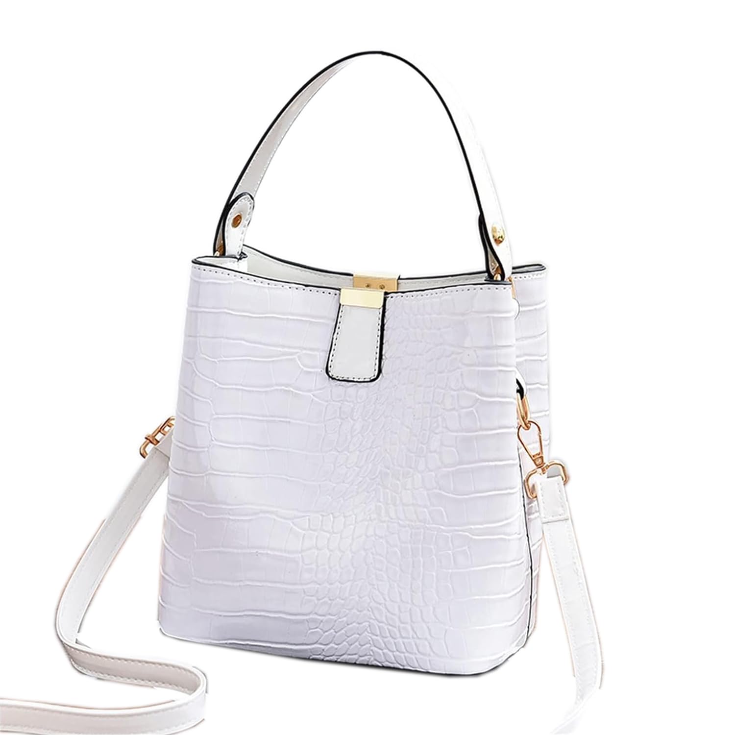 BABIES BLOOM Crossbody Shoulder Messenger Handbag Leather Bucket Handbag Top Handle Satchel Women’s Handbags & Bags (Beige, 20x14x22 CM) (B0CWLJTLT6) Amazon Price History, Amazon Price Tracker