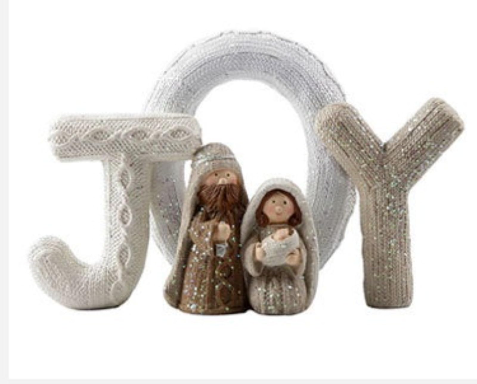 Figuras Navidad, Figuras Belen Navidad Grandes, Figura Decorativa de Belén de Navidad, Decoración del hogar de Oficina, Exquisita Decoración De Letras Inglesas