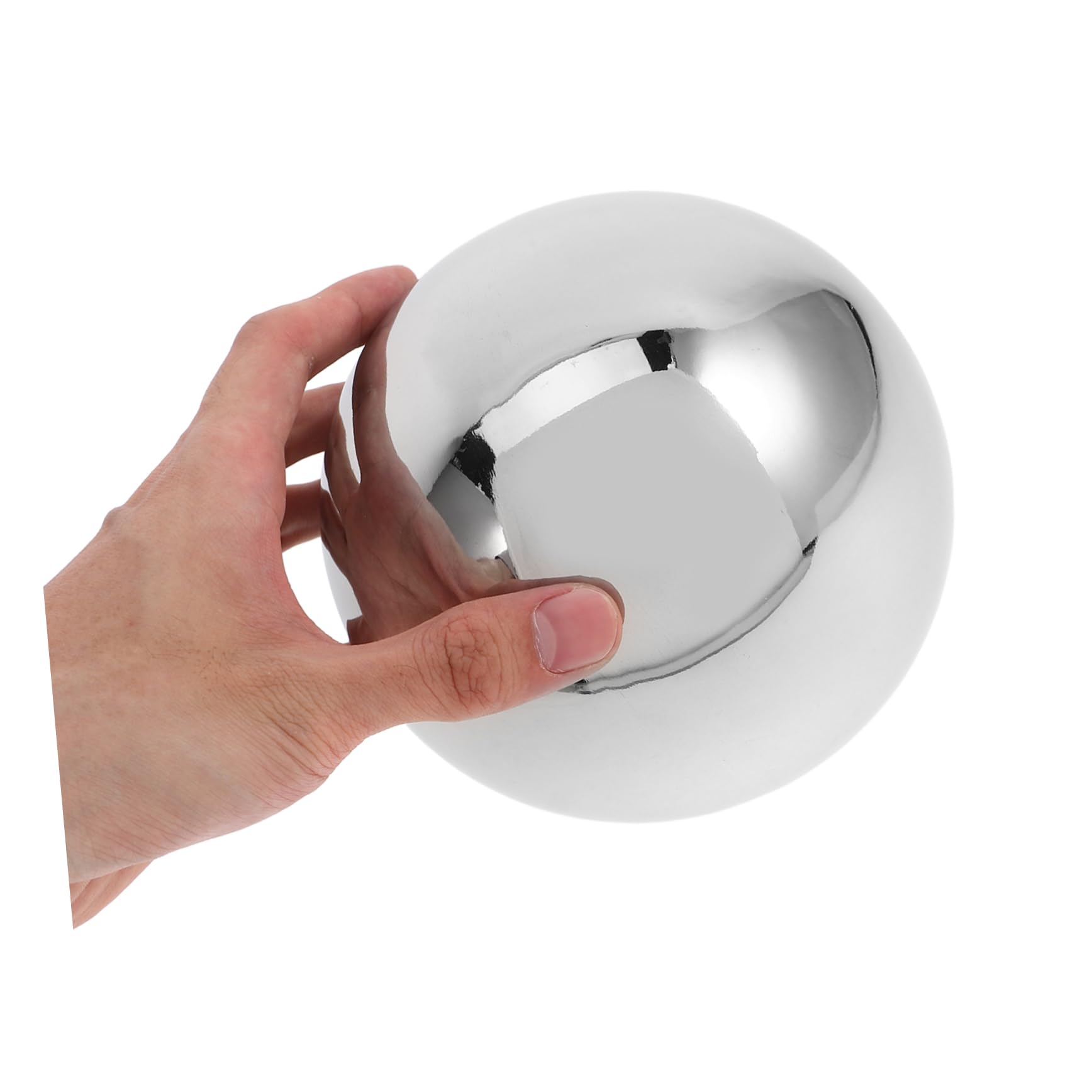 5pezzi Sfera Riflettente Inossidabile Da Giardino Acciaio Palline Decorative Lisce Per Fotografia Professionale e Decorazioni Esterne Design Elegante e Resistente