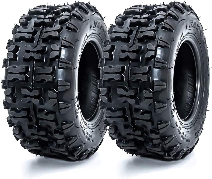 13x5.00-6 Turf Tires for Lawn and Garden Mower, 13x5x6” Lawnmower Tires,2PR,Tubeless,295LBS Capacity,Set of 2