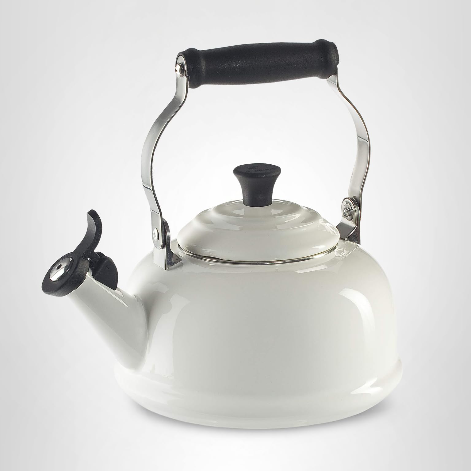 Amazon.com: Le Creuset Enamel On Steel Whistling Tea Kettle, 1.7