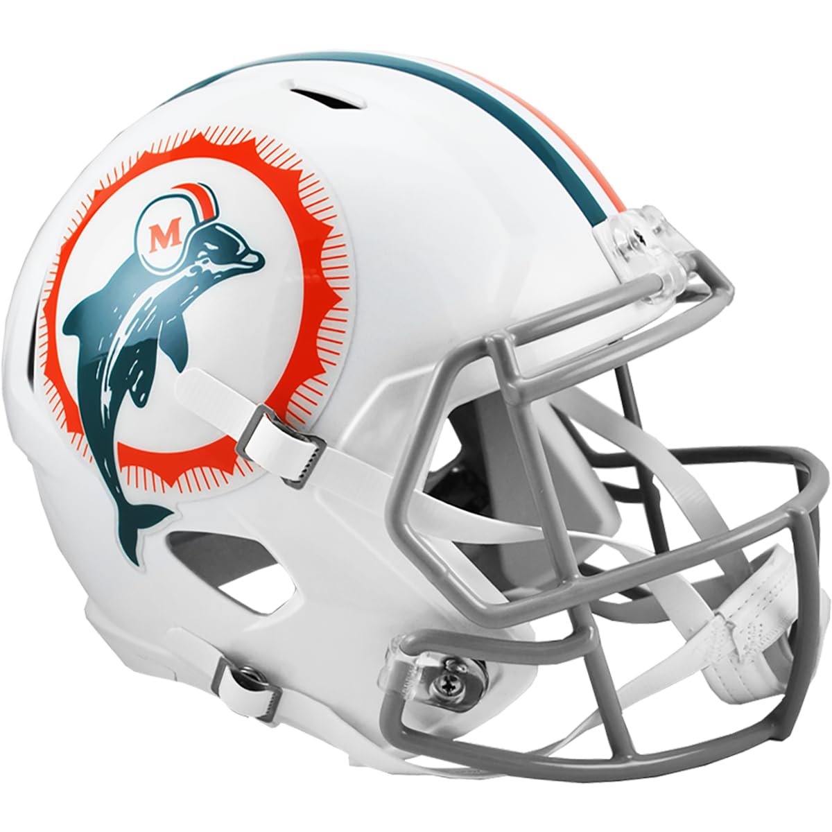 Riddell Speed Replica - Casco da calcio NFL Miami Dolphins