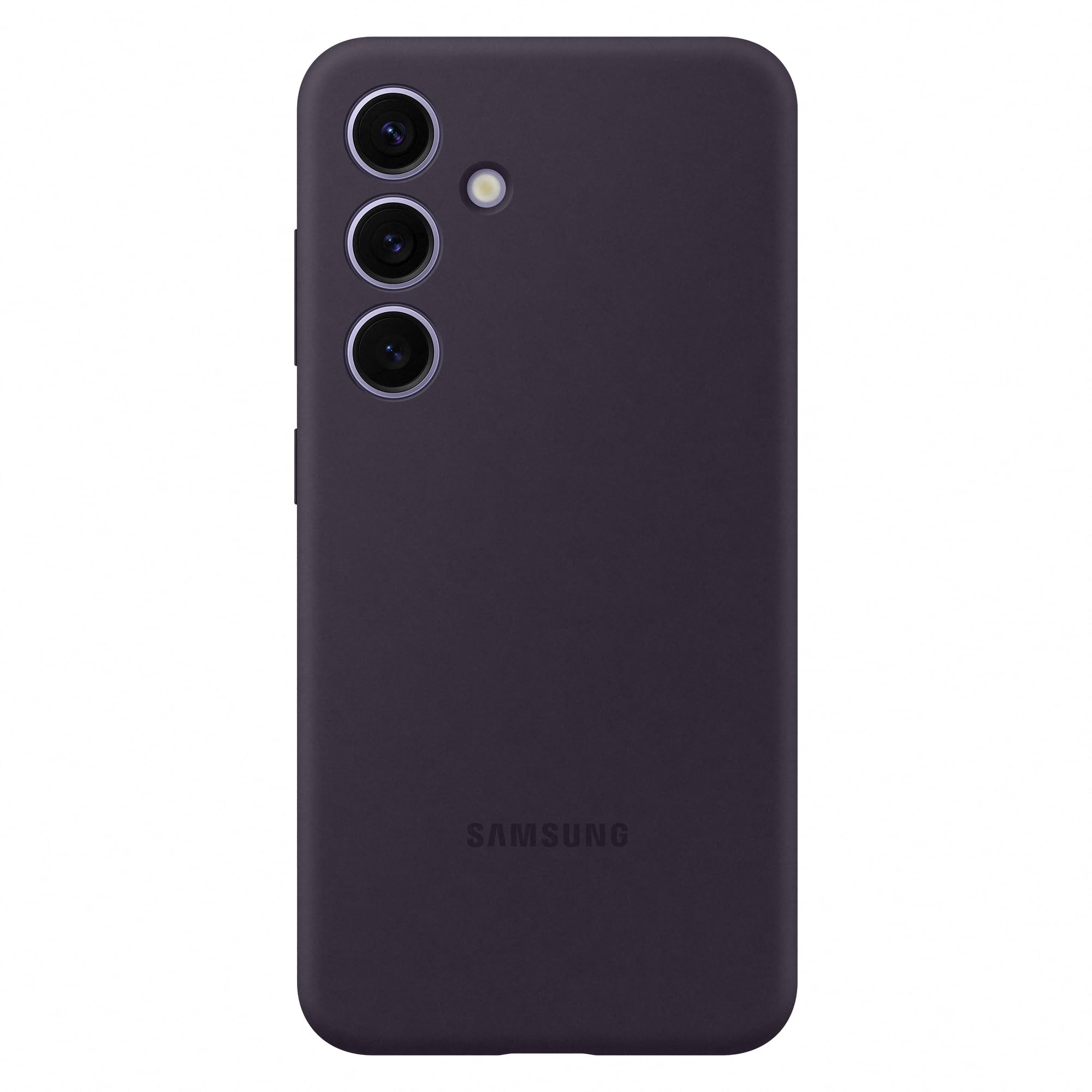 Samsung Galaxy Official S24 Silicone Case, Dark Violet