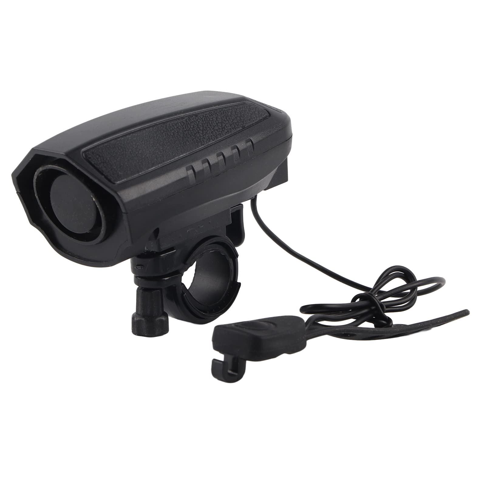 Xolsurg ABS 6 Sounds Electric Horn Loud Bell Ring Alarm with Anti Slip Clip for Bicycle Safety