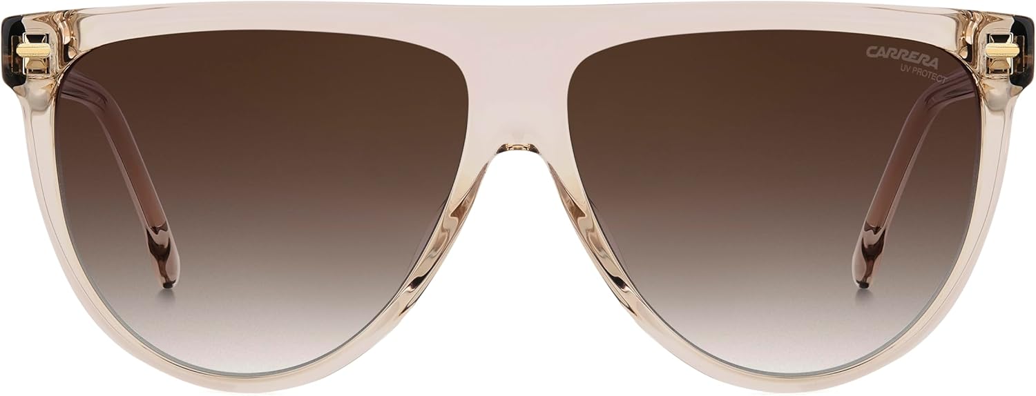 Carrera Womens 3055/S Rectangular Flat Top Sunglasses