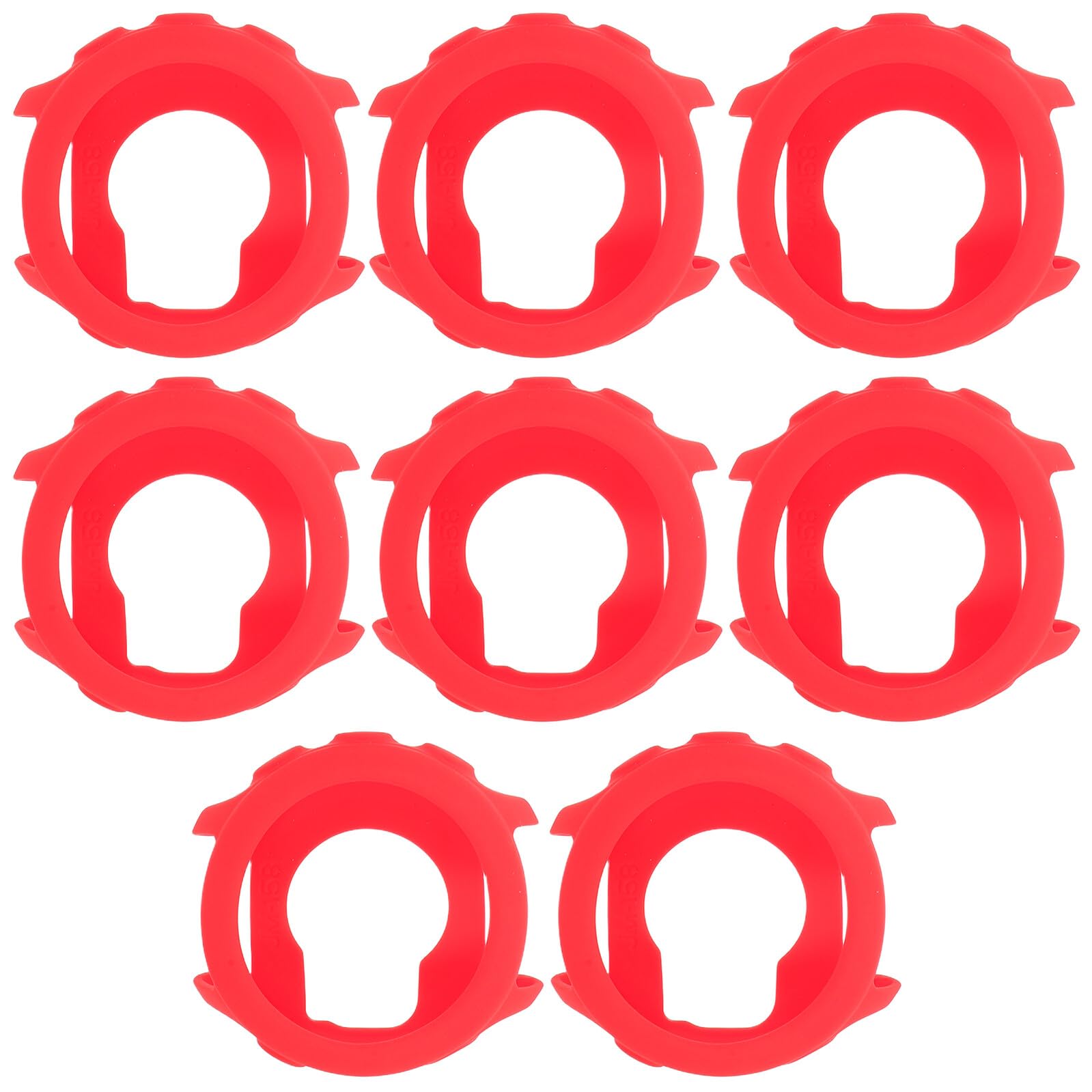 Funda de silicona para Forerunner 158 cubierta completa roja antigolpes 8