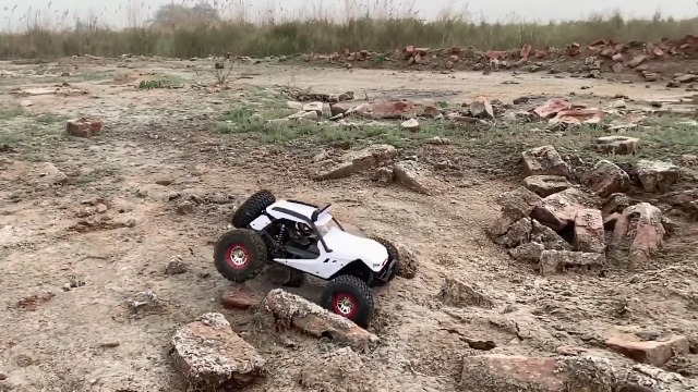 WLTOYS 12429 1/12 Scale 4WD Remote Control Off-Road Truck – High-Speed RC Car For Kids & Adults, Ready-to-Run With LED Lights & Alloy Frame
