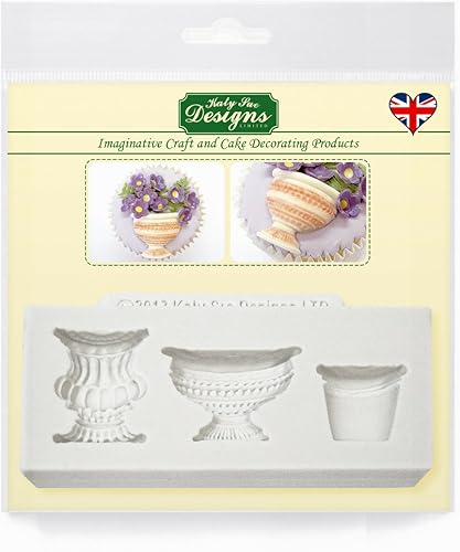 Miniatura 82 de Katy Sue Molde de silicona con volantes pequeños para decoración de pasteles estilo Lambeth - Tamaño de volantes 7.9 x 0.7 x 0.2 pulgadas