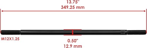 Miniatura 2 de Caltric 2 barras de acoplamiento y extremo de barra de acoplamiento compatibles con Can-am Outlander 570Outlander Max 570 4X4 2016 2017 2018 2019