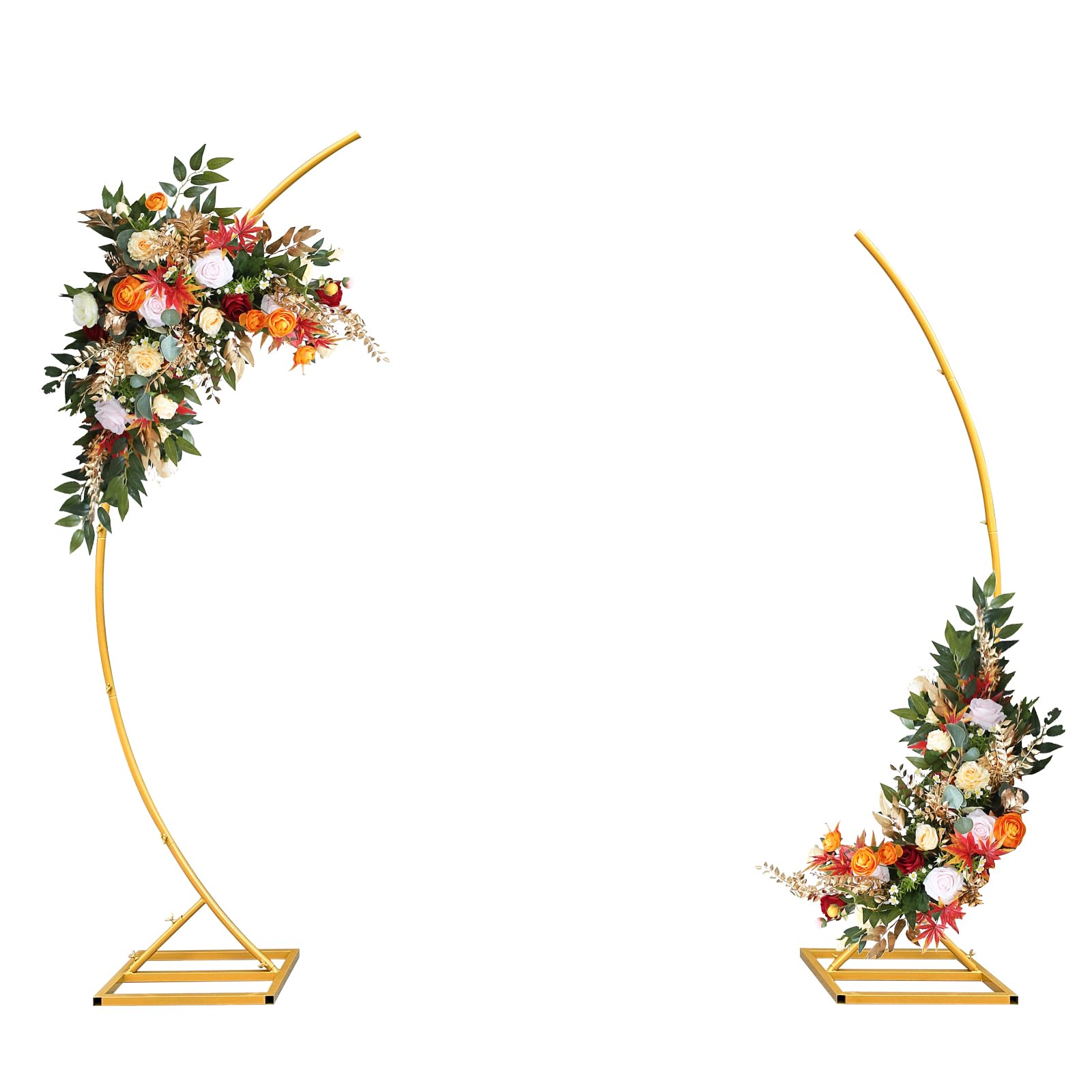 arch セット Amazon.com : ZpigToor Metal Open Arch Backdrop Stand,Set of 2 Gold
