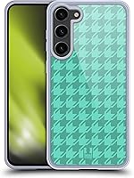 Vista 9 de Head Case Designs Black Houndstooth-Patterns Gel Case [Military Grade Protection] Compatible with Samsung Galaxy S23+ 5G and Compatible with MagSafe