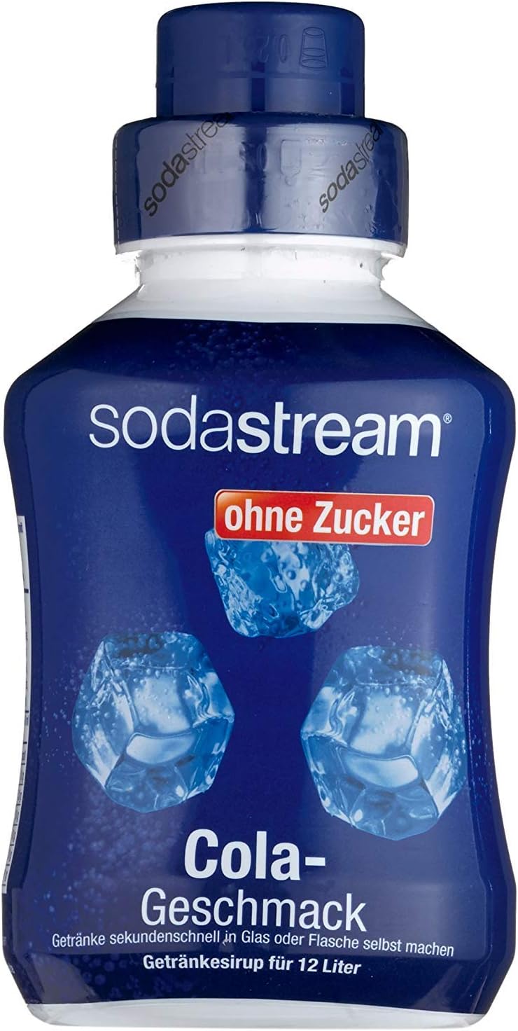 SodaStream Cola Sugar Free, 2ย PACK (2ย x 500ml Bottles)