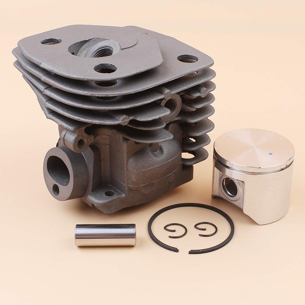 47mm zestaw tłoka głowicy cylindra do HUSQVARNA 359357 XP 357XP części silnika piły łańcuchowej 537 15 73-02