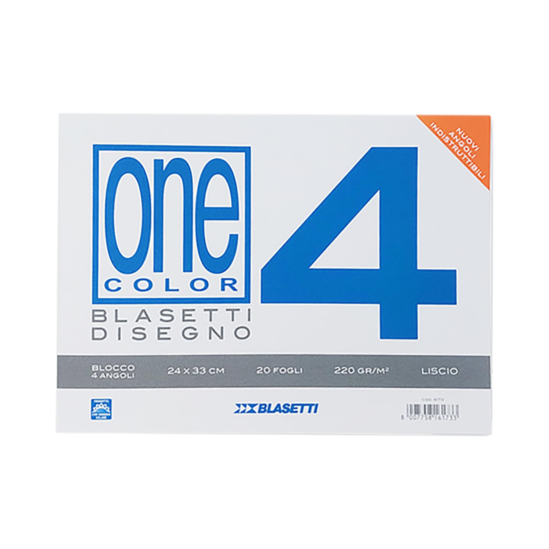 Pigna Album Da Disegno Pignaquattro - 24x33 Cm, Fogli Lisci, 220 G/m², 20 Fogli, Bianco (Confezione Da 2) - Foto 5