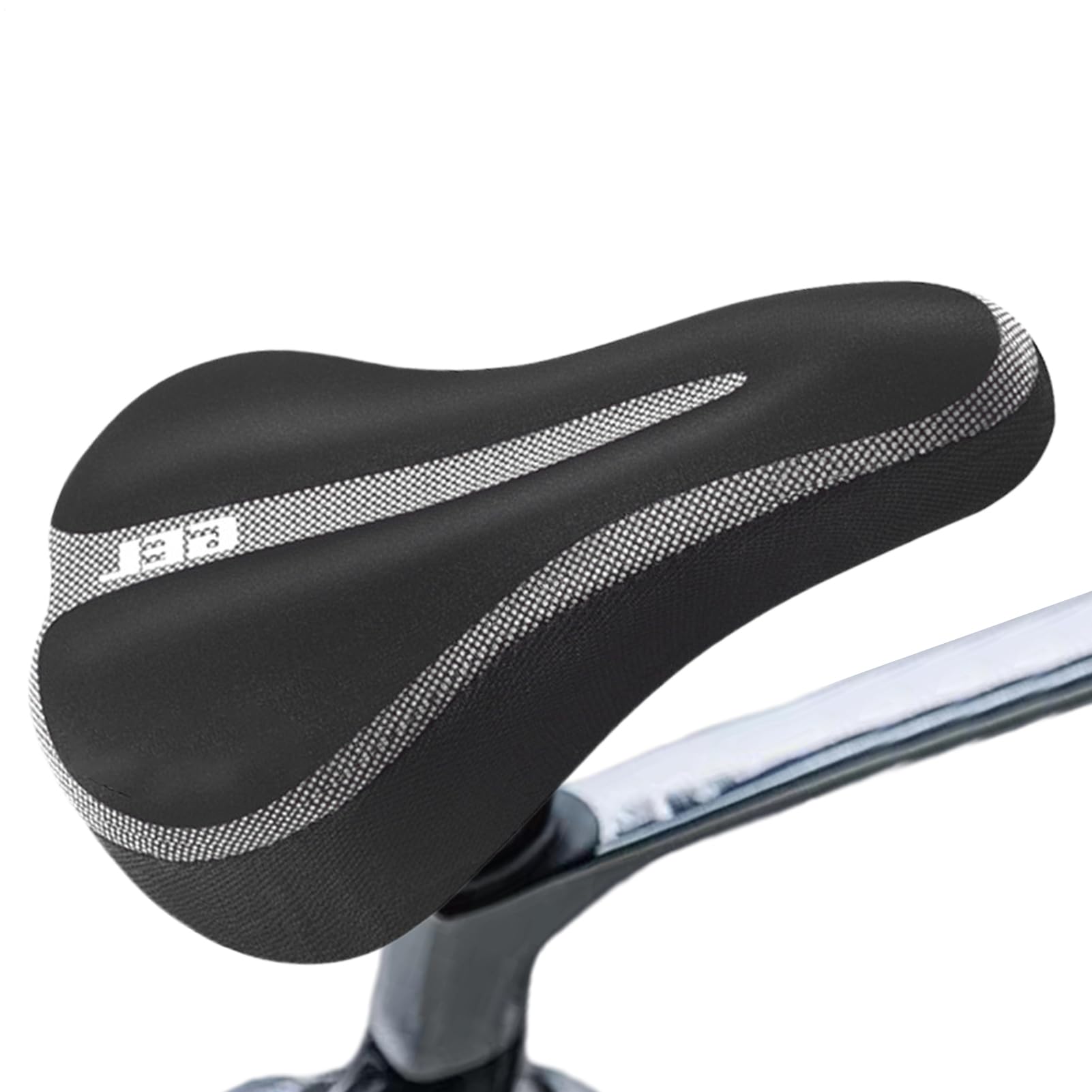 Coprisella Imbottito Per Ciclismo - Rivestimento Sella Bici Confortevole In Silicone Imbottito - Parte Di Ricambio Morbida Regolabile E Impermeabile Per Uomo E Donna Con Design Universale