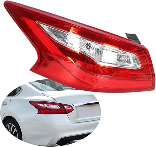 Paquete de 1 conjunto de luces traseras LH de repuesto para Altima 2016 2017 2018 lado del conductor exterior