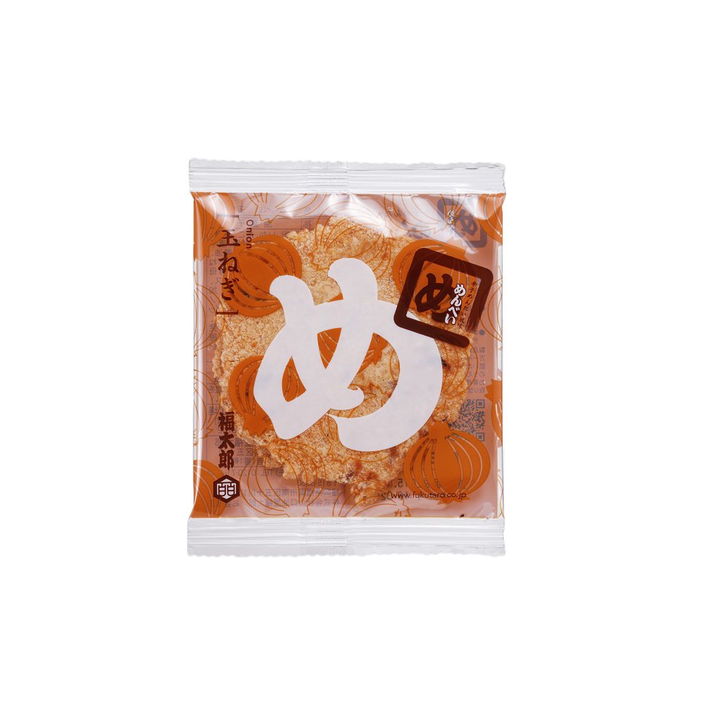 Amazon.co.jp: 【 福太郎 】 めんべい 玉ねぎ入（2枚×8袋） 福岡 土産