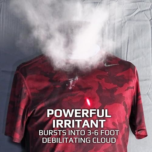 Miniatura 2 de HERO 2020: Pistola no letal - Armas de autodefensa para defensa del hogar - Compacto, fácil de ocultar - Irritante químico PAVA - Proyectil de