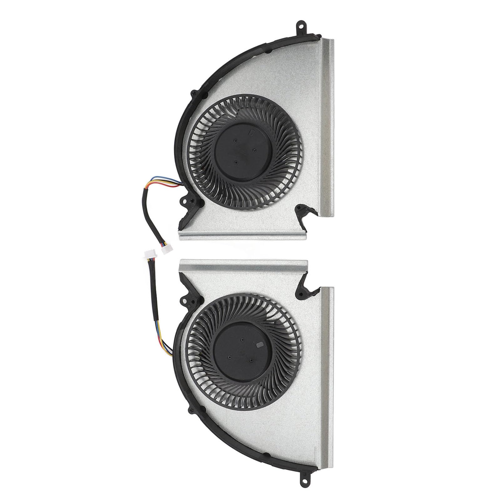 Ventilador de Refrigeración para Portátil GP76 WE76 MS 17K2 MS 17K3, Ventilador de Refrigeración de Repuesto de 4 Pines CPU y GPU Ventilador de Refrigeración para
