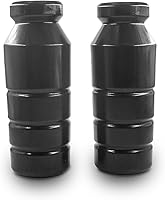 Vista 4 de Topes de parachoques delanteros XJ de 5 pulgadas, topes de parachoques extendidos XJ compatibles con Cherokee XJ 1984-2001 con elevación