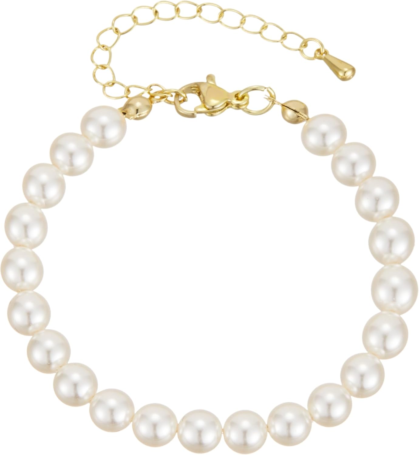 17cm Doll Necklace 6.7 Inches Cute Gold Silver Cuban Pearl Jewelry for Dolls Outfit Accessories (CZ Cuban Silver)