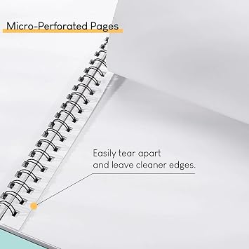 STATIONERY ISLAND Sketchbook Spiral Bound 60 Sheets A5 160gsm Premium Drawing Paper for Sketching, Drawing & Painting Sketch Pad Art Book for Pencils, Charcoal