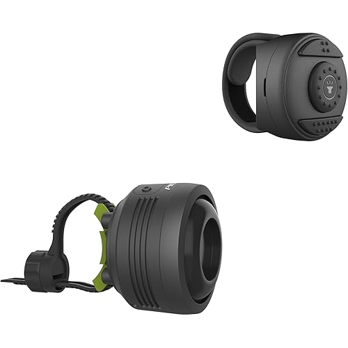 Finger Horn FH60 - Louder Remote Control Bike Horn for EUCs, Onewheels, Skateboards, and Roller Skates | Enhanced Anti-Theft Hands-Free Safety Accessory