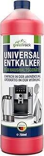 greenrock Universal Entkalker (1 Flasche je 750ml) – Kalkentferner für alle Oberflächen und Geräte – Kalklöser extra stark