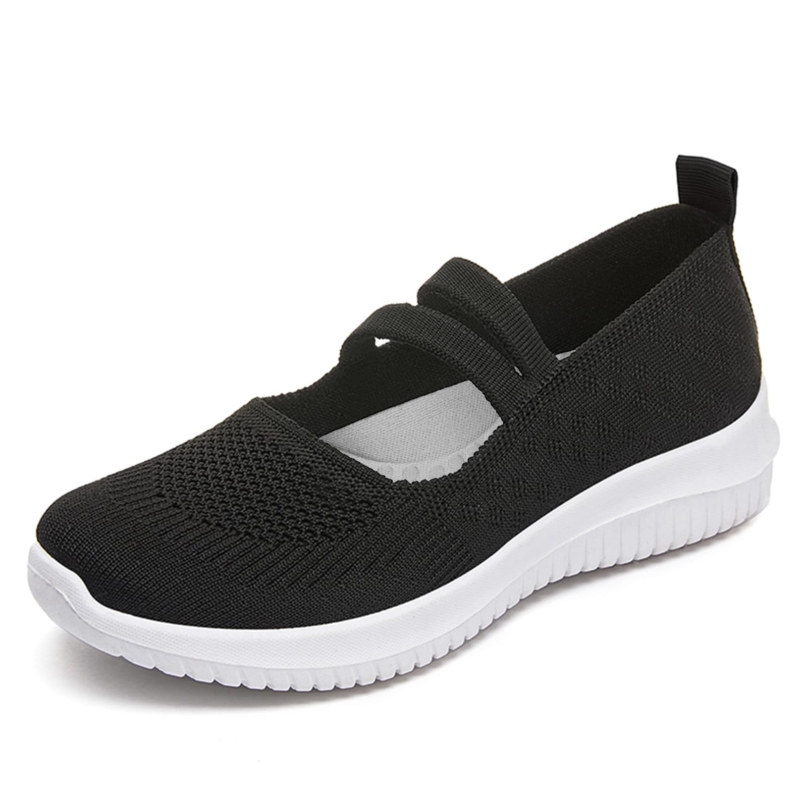Alexis Leroy Women's Mesh Casual Walking Shoes Comfy Knit Sneakers