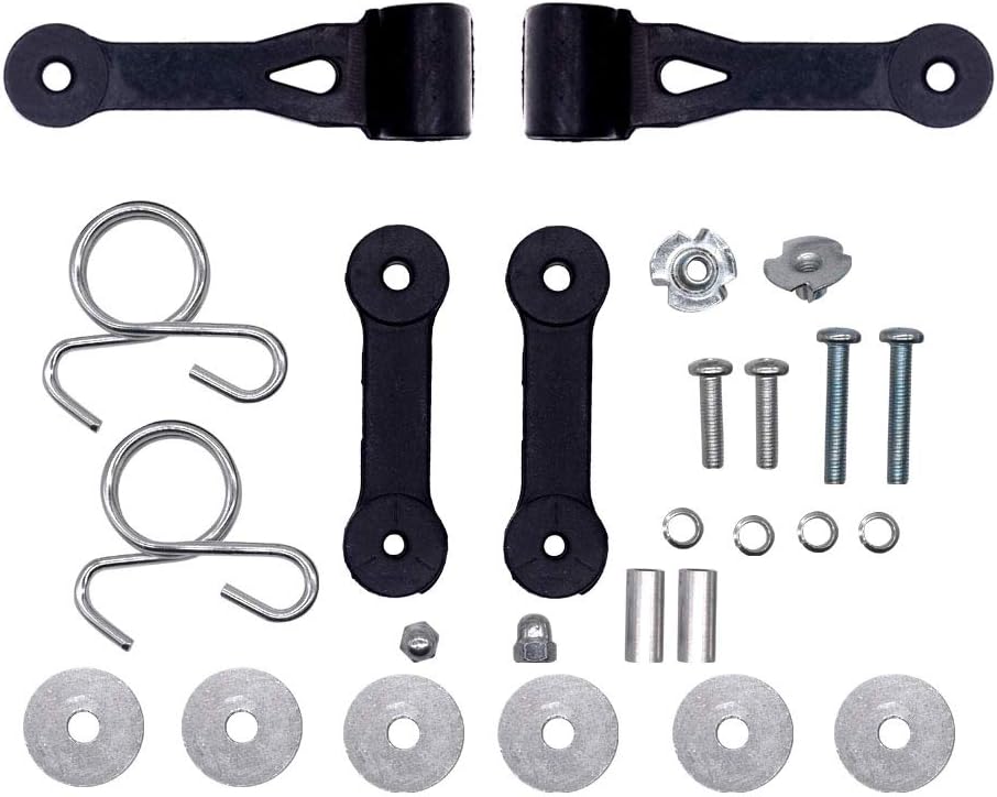 42-555 Latch Assemblies with Hook Compatible with Craftsman 109808X Chute Latch 532109808X 160793,for Husqvarna 532160793 160793 723-0383 532109808 42-555 Latch Assemblies with Hook Compatible with Craftsman 109808X Chute Latch 532109808X 160793,for Husqvarna 532160793 160793 723-0383 532109808