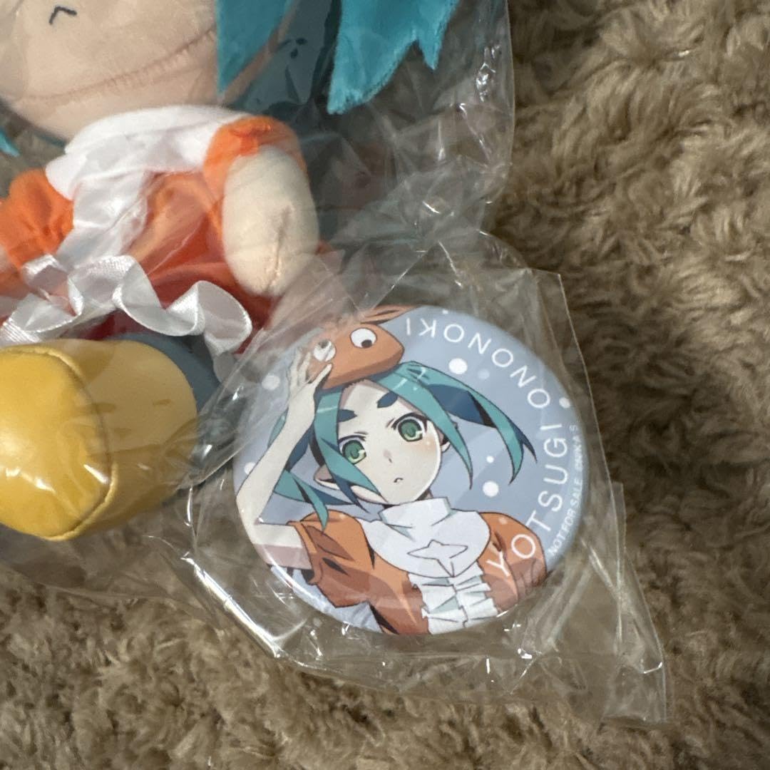 GIFT ぬいぐるみ 憑物語 斧乃木余接　化物語　特典缶バッジ付き Amazon.co.jp: GIFT ぬいぐるみ 憑物語 斧乃木余接 化物語 特典